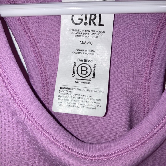Athleta girl tank top m/8/10 - Picture 2 of 3
